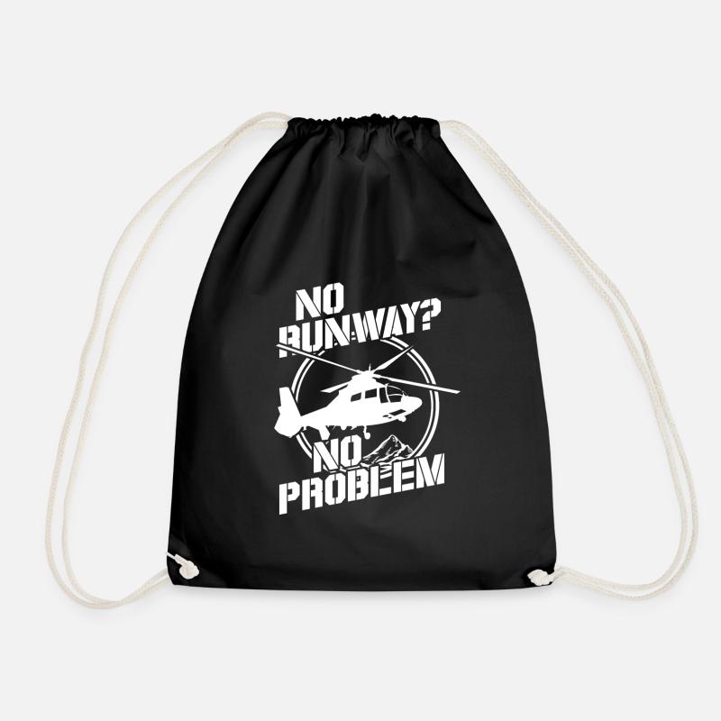 Pilot - Turnbeutel - Schwarz