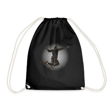 Handball Handballer - Sac de sport léger - noir - Devant