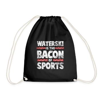 Bacon ski nautique - Sac de sport léger - noir - Devant