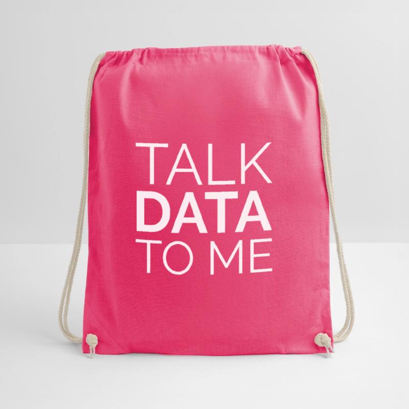 Data Data Mining Databases Computer Science Saying Drawstring Bag