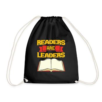 Livre de lecture livre bookmark bookish gift - Sac de sport léger - noir - Devant
