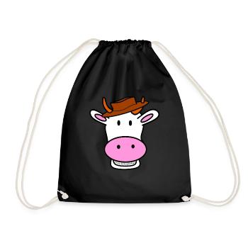 cow-boy - Sac de sport léger - noir - Devant