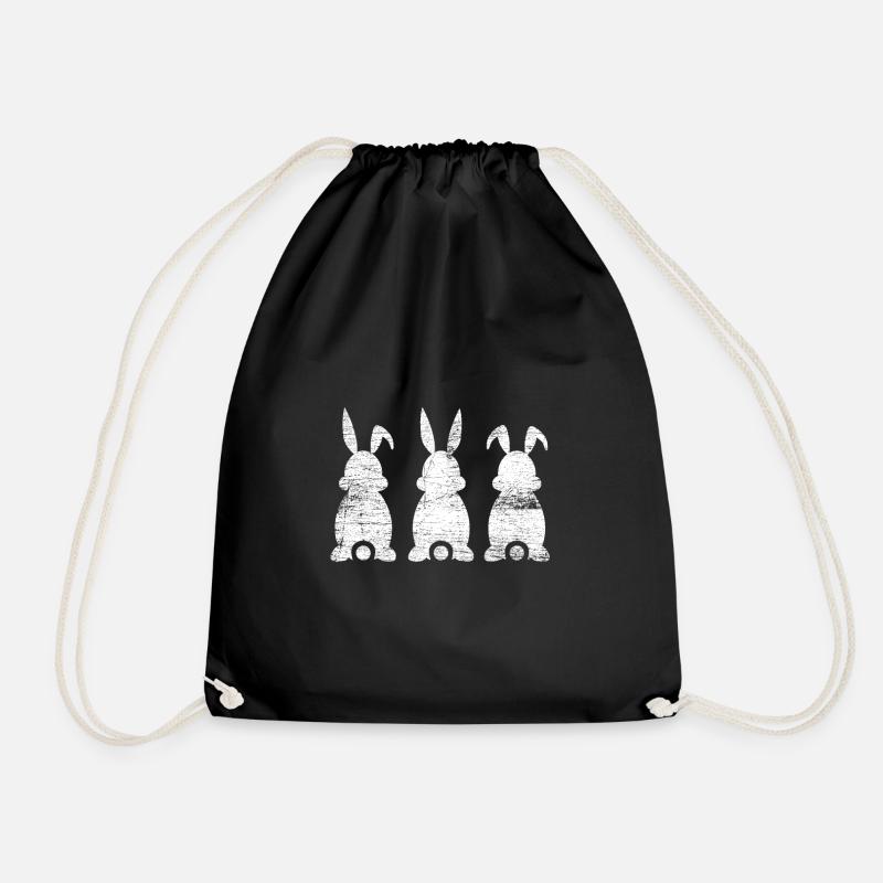 Lapin lapin - Sac de sport léger - noir