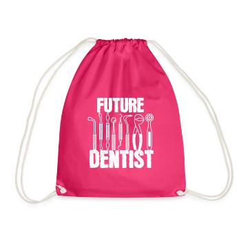 Cool Future Dentist Hygiéniste dentaire ou dentiste gi - Sac de sport léger - fuchsia - Devant