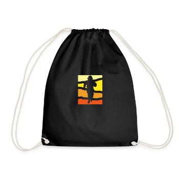 Fire brigade - Drawstring Bag - black - Front
