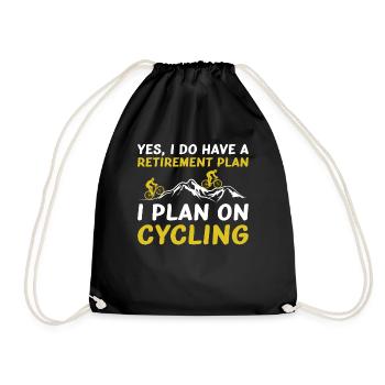 Bike - CYCLING - Vélo - Chemise - Sac de sport léger - noir - Devant