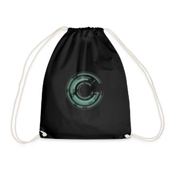 Hobby, photography, photographer, camera, gift - Drawstring Bag - black - Front