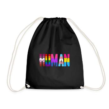 Personnes LGBT - Sac de sport léger - noir - Devant