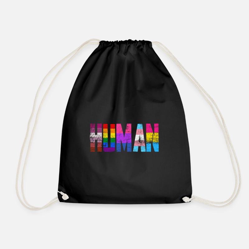 LGBT - Turnbeutel - Schwarz