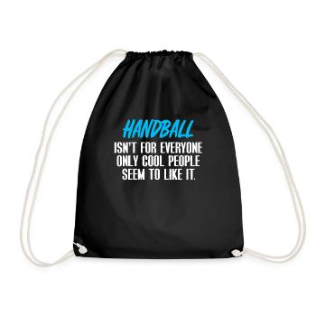 handball - Sac de sport léger - noir - Devant