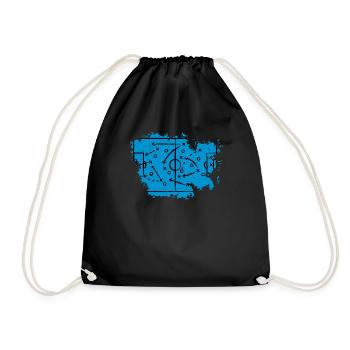 coach - Drawstring Bag - black - Front