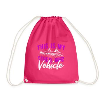submarine - Drawstring Bag - fuchsia - Front