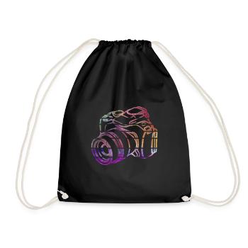 Appareil photo - Sac de sport léger - noir - Devant