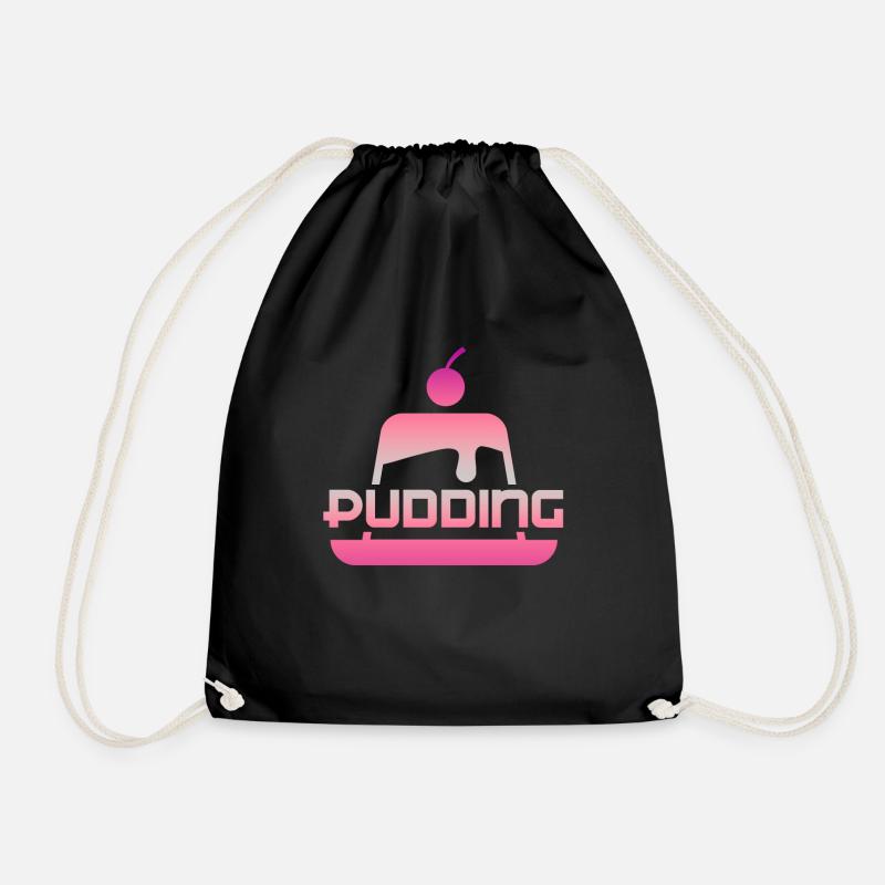 Pudding logo - Sac de sport léger - noir