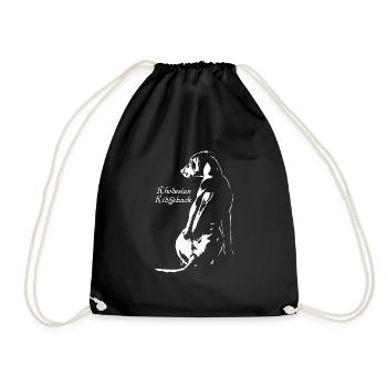Rhodesian Ridgeback - Sac de sport léger - noir - Devant