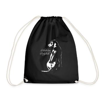 Protection des animaux Rhodesian Ridgeback - Sac de sport léger - noir - Devant