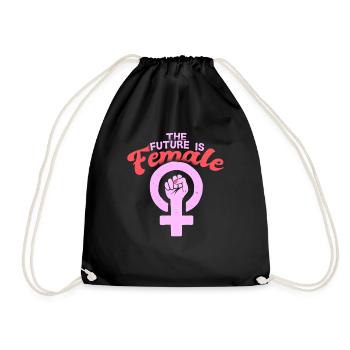 Le pouvoir des femmes pour l'avenir - Sac de sport léger - noir - Devant
