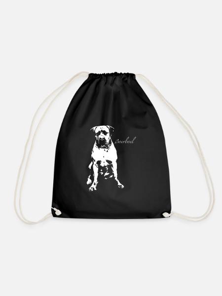 Boerboel - Drawstring Bag - black