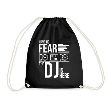 DJ Records Djane Platine Musique Vinyle - Sac de sport léger - noir - Devant