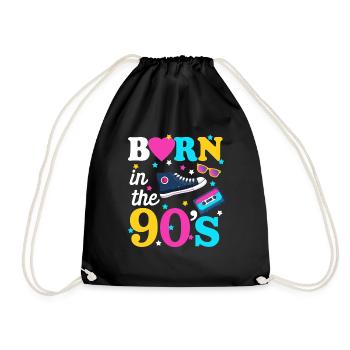 Né dans les années 90 j'adore danser - Sac de sport léger - noir - Devant