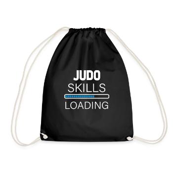 Judo Skills - Turnbeutel - Schwarz - Vorne