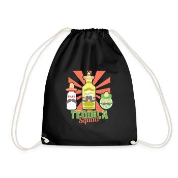 Tequila Squad - Turnbeutel - Schwarz - Vorne