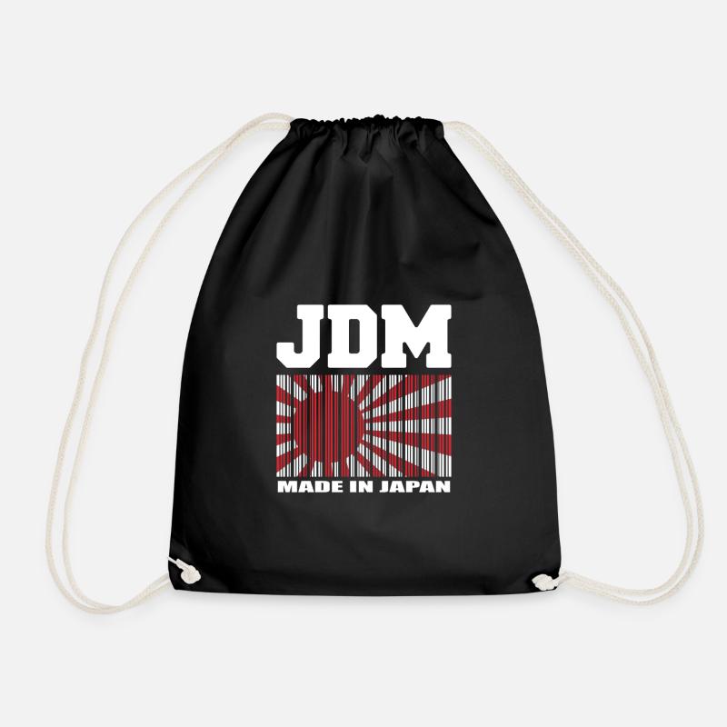 JDM Japanisch Auto Tuner Made In Japan Geschenk - Turnbeutel - Schwarz
