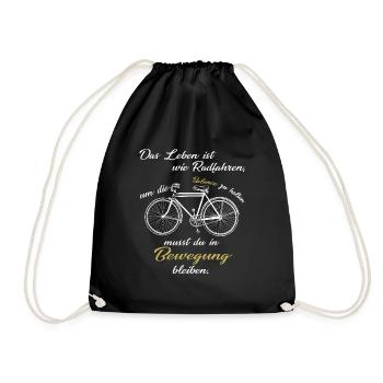 Vélo | Vélo de route | cyclisme - Sac de sport léger - noir - Devant