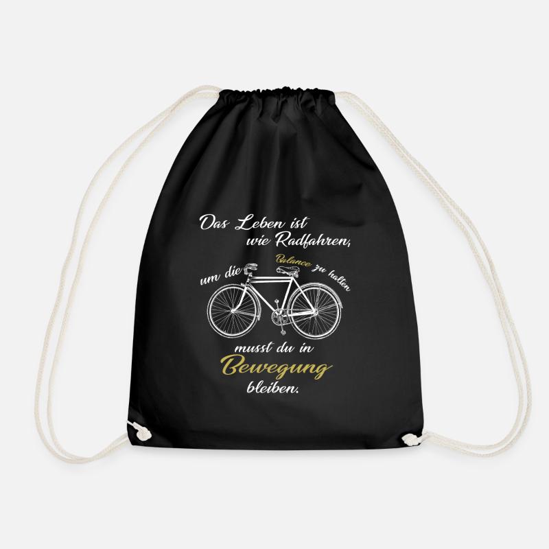 Vélo | Vélo de route | cyclisme - Sac de sport léger - noir