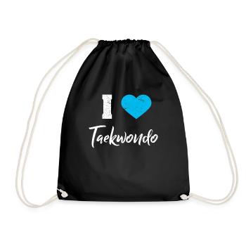 Taekwondo - Sac de sport léger - noir - Devant