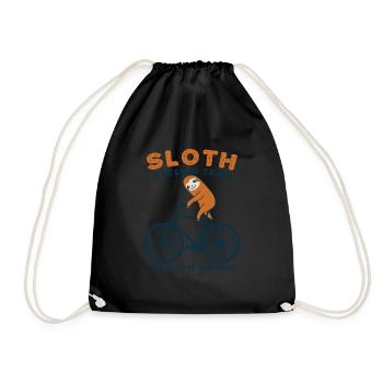 bicycle - Drawstring Bag - black - Front