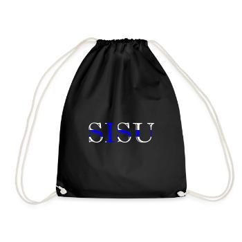 Finland Sisu - Drawstring Bag - black - Front
