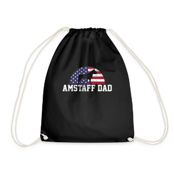Stafford American Stafford - Drawstring Bag - black - Front