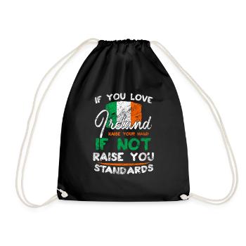 Irlande - Sac de sport léger - noir - Devant