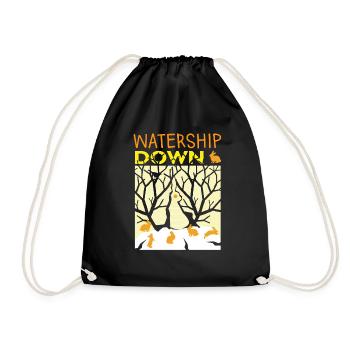 Watership Down - Turnbeutel - Schwarz - Vorne