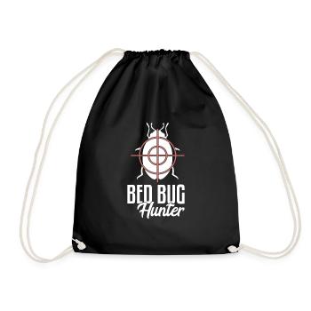 Bed Bug Hunter | Bettwanzen, Insekten, Hostel - Turnbeutel - Schwarz - Vorne