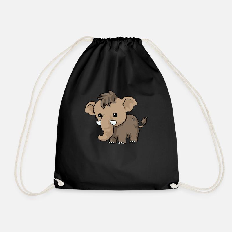 Baby Mammut - Turnbeutel - Schwarz