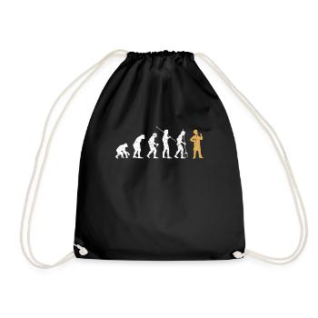Cuisinier évolution - Sac de sport léger - noir - Devant