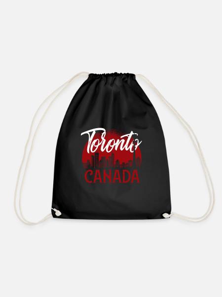 Kanada Toronto - Turnbeutel - Schwarz