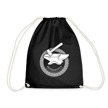 Greek Mythology Gift | Ancient Greece History - Drawstring Bag - black - Front