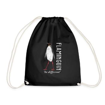manchot - Sac de sport léger - noir - Devant
