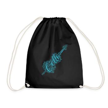 Orchestre de violoncelle - Sac de sport léger - noir - Devant