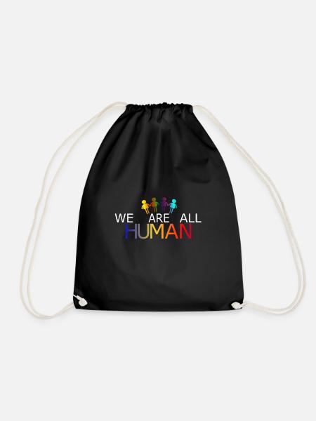 LGBT Gay Pride - Drawstring Bag - black