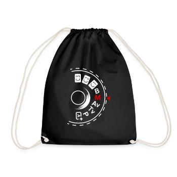 Shoot Manual Photography Lovers graphique - Sac de sport léger - noir - Devant