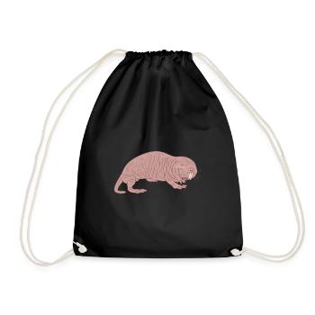 Conseil de mole nue - Sac de sport léger - noir - Devant