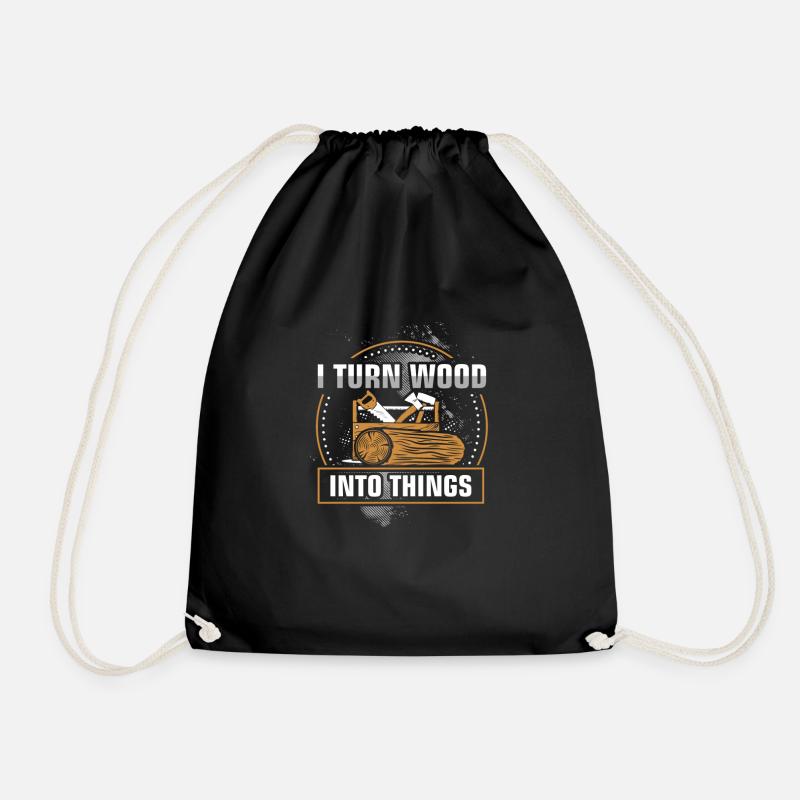 Menuisier menuisier menuisier - Sac de sport léger - noir