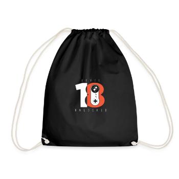18ème anniversaire - Sac de sport léger - noir - Devant