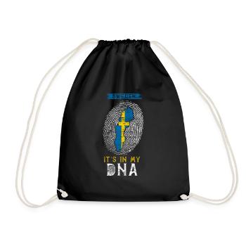 Suède - Sac de sport léger - noir - Devant