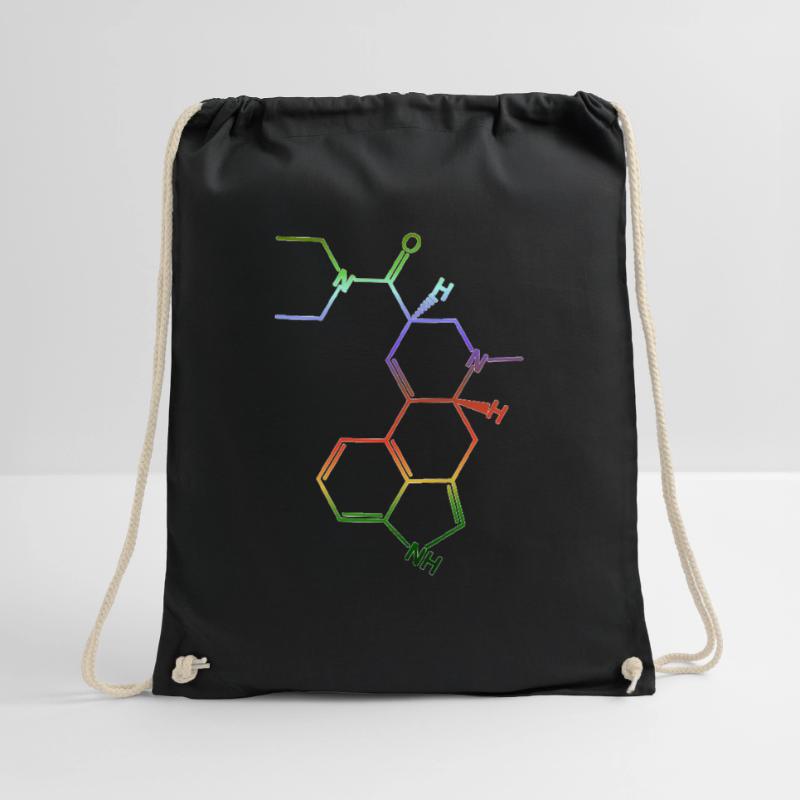 Molécule de formule structurelle LSD A. Hofmann Bicycle Day Sac de sport léger
