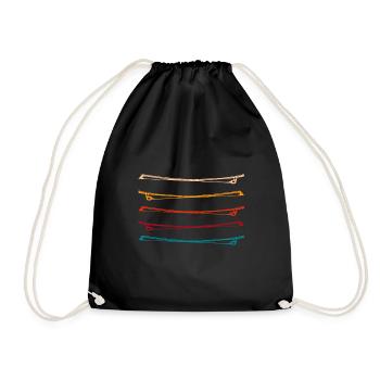 Instrument de musique pour violon - Sac de sport léger - noir - Devant